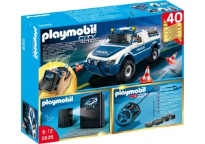 Playmobil 5528  City Action  RC-Polizeiauto mit Kamera-Set