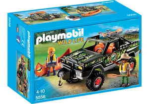 Playmobil 5558  Wild Life  Abenteuer-Pickup