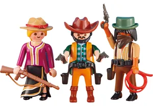 Playmobil 6278  Western  2 Cowboys mit Cowgirl (Folienverpackung)