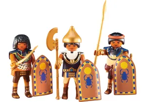 Playmobil 6488  History  3 ägyptische Soldaten (Folienverpackung)
