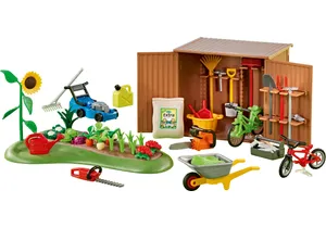 Playmobil 6558  City Life  Gartenschuppen (Folienverpackung)