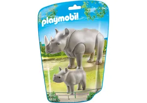 Produktbild von Playmobil 6638    Nashorn mit Baby