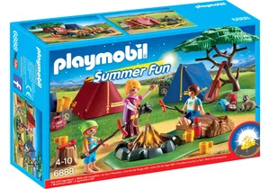 Playmobil 6888  Summer Fun  Zeltlager mit LED-Lagerfeuer