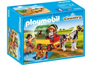 Playmobil 6948  Country  Ausflug mit Ponywagen