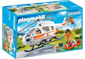 Playmobil 70048  City Life  Rettungshelikopter