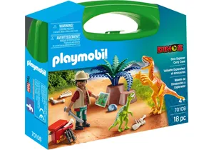 Playmobil 70108  Dinos Carry Case Dinosaurier Forscher