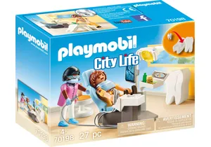 Playmobil 70198  City Life  Beim Facharzt Zahnarzt