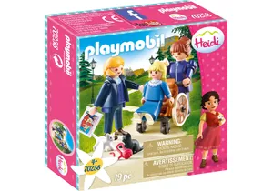 Playmobil 70258  Heidi  Clara mit Vater und Fräulein Rottenmeier