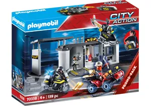Playmobil 70338  City Action Mitnehm SEK Zentrale