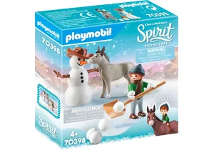Playmobil 70398  Spirit  Schneespaß mit Snips & Herrn Karotte