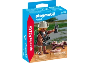 Playmobil 71168  Special Plus  Forscher mit jungem Kaiman
