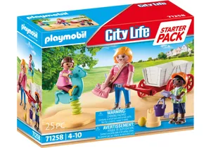 Playmobil 71258  City Life Starter Pack Erzieherin mit Bollerwagen