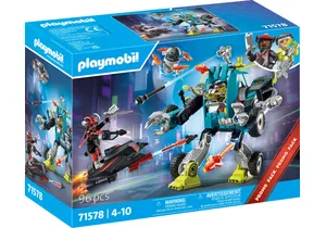 Playmobil 71578   Promo Pack Roboter vs. Fluggleiter
