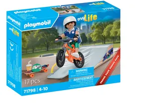 Playmobil 71798  myLife Promo Pack Skateboard mit Rampe