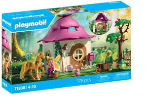Playmobil 71838  Magic Unicorns  Gemütliches Feenzuhause mit Goldeinhorn und Stall