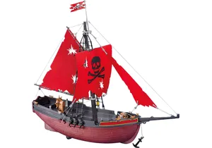 Playmobil 7518  Pirates  Roter Korsarensegler (Folienverpackung)