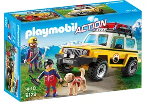 Playmobil 9128  Action  Bergretter Einsatzfahrzeug