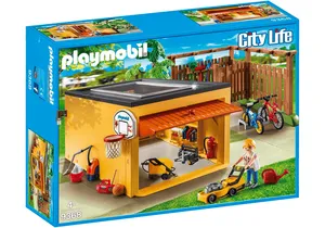 Playmobil 9368  City Life  Garage mit Fahrradschuppen