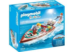 Playmobil 9428  Family Fun  Motorboot mit Unterwassermotor
