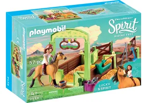 Playmobil 9478  Spirit  Pferdebox Lucky & Spirit