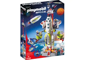 Playmobil 9488  Space  Mars Rakete mit Startrampe