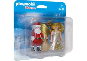 Playmobil 9498  Christmas DuoPack Weihnachtsmann und Engel