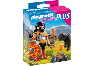 Playmobil 4769  Special Plus  Barbar mit Hund am Lagerfeuer