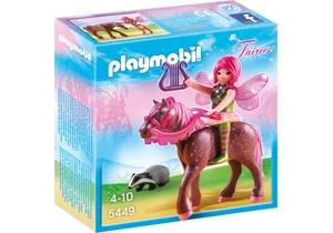 Produktbild von Playmobil 5449  Fairies  Waldfee Surya mit Abendrotpferd