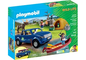 Playmobil 5669  Wild Life  Campingausflug mit Pick-Up