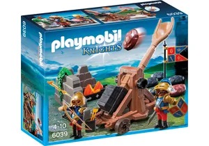 Playmobil 6039  Knights  Angriffskatapult der Löwenritter
