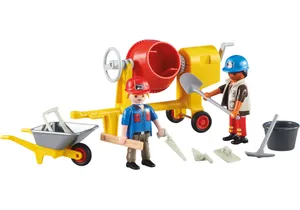 Playmobil 6339  City Action  2 Bauarbeiter (Folienverpackung)