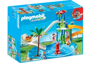 Playmobil 6669  Family Fun  Aquapark mit Rutschentower