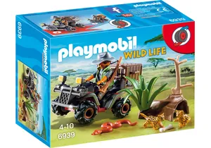 Playmobil 6939  Wild Life  Wilderer mit Quad