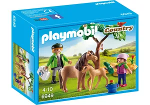 Playmobil 6949  Country  Ponymama mit Fohlen