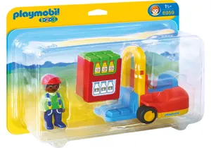 Playmobil 6959 1-2-3   Gabelstapler