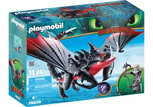 Playmobil 70039  Dragons  Deathgripper mit Grimmel
