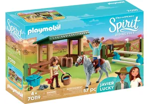 Playmobil 70119  Spirit  Reitplatz mit Lucky & Javier