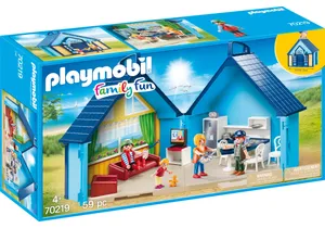 Playmobil 70219  Family Fun  Aufklapp Ferienhaus