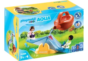 Playmobil 70269 1-2-3   Wasserwippe mit Gießkanne