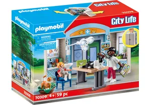 Playmobil 70309  City Life Spielbox Tierarzt
