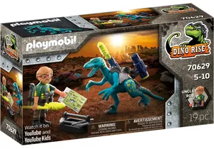 Playmobil 70629  Dino Rise  Uncle Rob: Aufrüstung zum Kampf