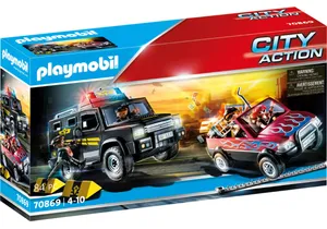 Playmobil 70869  City Action  SEK Verfolgungsjagd der Bankräuber