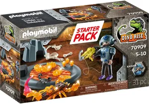 Playmobil 70909  Dino Rise Starter Pack Kampf gegen den Feuerskorpion