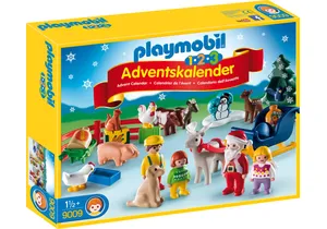 Playmobil 9009 1-2-3  Adventskalender Weihnacht auf dem Bauernhof