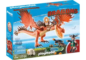 Playmobil 9459  Dragons  Rotzbakke und Hakenzahn
