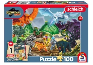 Schleich 56565  Eldrador Creatures  Eldrador, Kampf um den Superkristall, 100 Teile, mit Add-on (eine Original Figur)