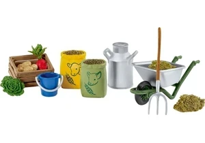 Schleich 42301  Farm World  Fütterung der Bauernhoftiere