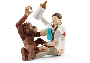 Schleich 42353  Wild Life  Tierärztin im Einsatz