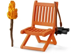 Schleich 42356  Wild Life  Stationswächter Equipment