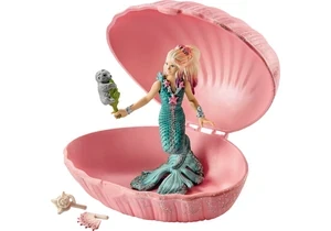 Schleich 70564  Bayala  Meerjungfrau mit Baby-Robbe in Muschel